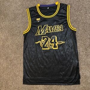 Kobe Bryant Mamba Jersey Men’s Size XL Mamba Logo Snakeskin Stitched